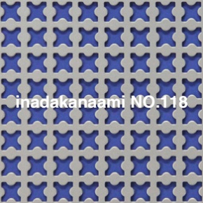 (廃番)装飾柄パンチングメタル金型パタ−ン　NO.118