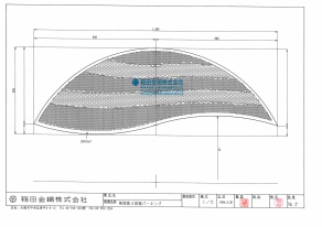 ⑤いかり模様無パンチング全面図 作図:稲田肇 ⑤いかり模様無パンチング全面図 作図:稲田肇